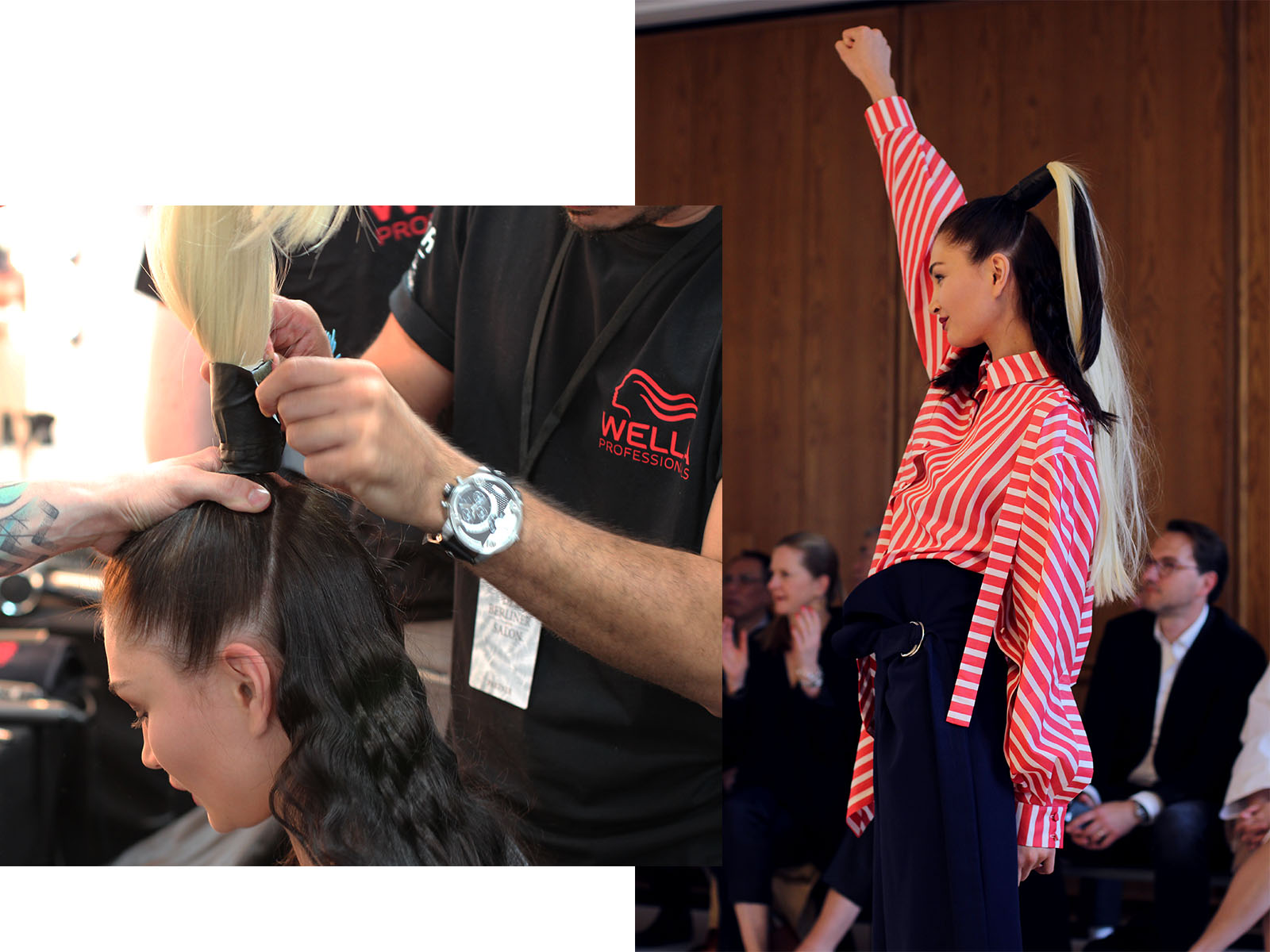 Backstage with Wella Professionals at Berlin Fashion Week