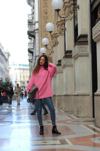 Pink Pullover
