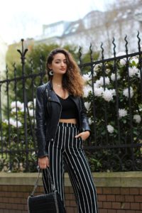 striped pants