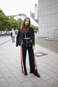 Red Striped Jogger Zara