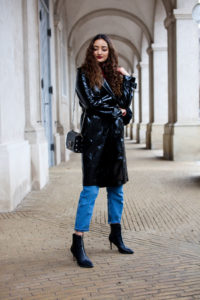 Vinyl Trenchcoat