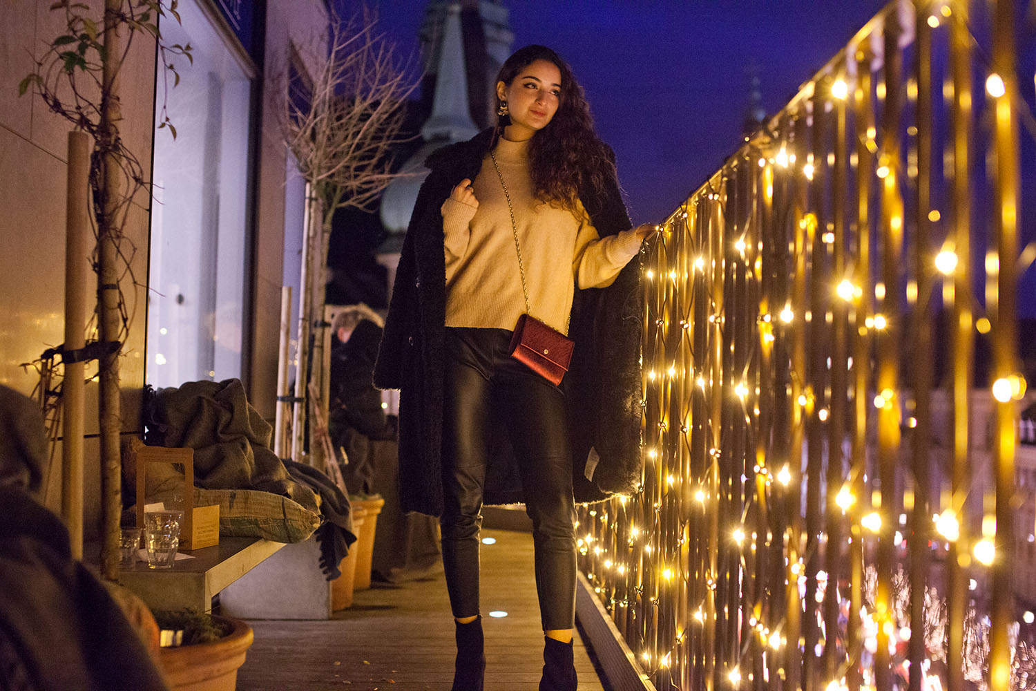 Christmas time in Copenhagen Illum Rooftop